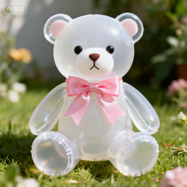 Soft Teddy Bear Plush Doll - Huggable Companion for Kids & Adults